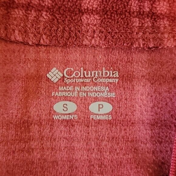 Columbia women's fleece pullover top Size S - Picture 7 of 10